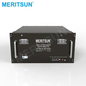MeritSun热卖锂电池48v 50Ah锂电池锂高压出售