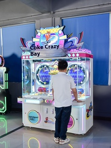 Playfun <span class=keywords><strong>2025</strong></span> Máy Cẩu Mới Tiếng Anh Công Viên Giải Trí Giải Thưởng Redemption Máy Đá Cẩm Thạch Pusher Đồng Xu Nhà Điều Hành Trò Chơi Cho Mua Sắm - Product Image 3