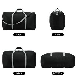 Hot Sale Customized logo Sport Gym Travel <b>Bag</b> Large Capacity Black <b>Waterproof</b> Duffel <b>Bag</b> for Women and Men - Product Image 4