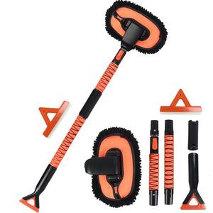 Suministro directo de fábrica de <span class=keywords><strong>Aido</strong></span>, Juego de cepillos de lavado de coches de 6 piezas, limpieza integrada, eliminación de nieve, cepillos de limpiaparabrisas, cerdas de fregona - Product Image 4