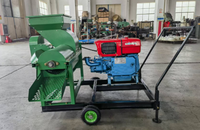 Batteuse de maïs fiable avec support