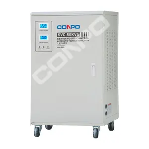 SVC-40KVA/50KVA/60KVA Single Phase Servo Type Automatic Voltage Stabilizer Regulator AVR Estabilizador De Voltaje 110/220V