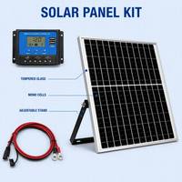 Panneau solaire monocristallin OEM 10W 12V avec contrôleur de charge pour caméra CCTV, vente en gros d'usine