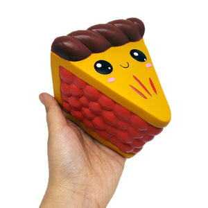 Giocattoli Squishy a Forma di Pane Kawaii, Giocattoli Antistress Profumati a Lenta Rilascio della Pressione, Regalo per Bambini, Simpatica Torta Cartoon - Product Image 3