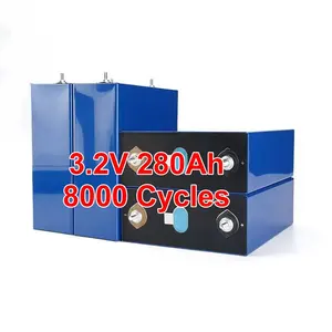 亚洲库存供应商棱柱形锂离子磷酸盐3.2V 280Ah锂LiFePO4电池单元