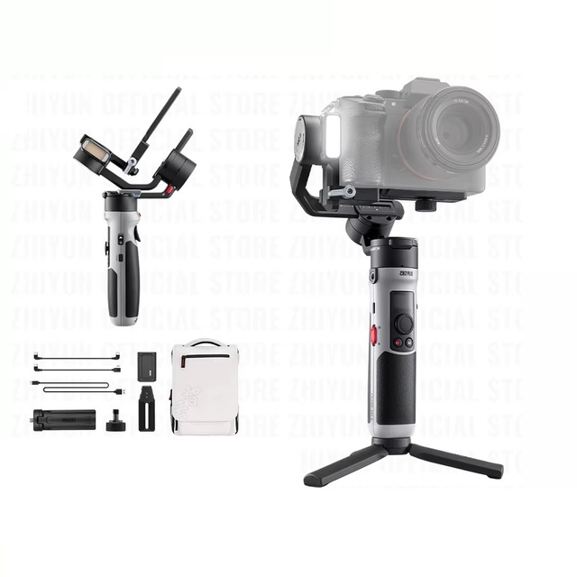 CRANE M2S 3-Axis Mirrorless Cameras Gimbal Handheld Stabilizer for Sony Canon Action Compact Camera iPhone 14