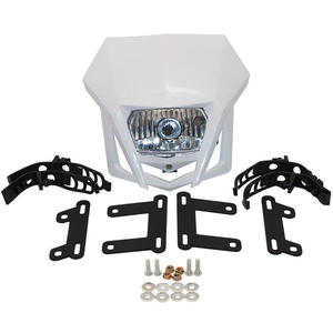 ฝาครอบไฟหน้า ZUQING Ghost Face สีขาว HL106 สำหรับ Honda XR CRF 150 230 250 450 รถมอเตอร์ไซค์วิบาก แต่ง - Product Image 1