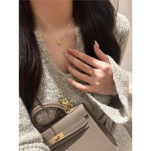 <b>Cushion</b> Cut Yellow Diamond Ring For Women Fancy Color Zircon Everyday Wear Geometric Shape Spring 2025 - Product Image 4