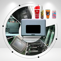 WD-ST-DF360 4*CF3R Printer Digital Semi-Otomatis untuk Kaleng dan Botol dengan Tinta UV, Silinder, Desktop, 360 Baru, Garansi 1 Tahun, Layar Sentuh