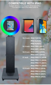 Photomaton portable en métal pour iPad, facile à installer, stable, avec rotation de la coque, pour fêtes - Product Image 3