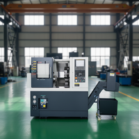 Mesin Bubut CNC Mini Single/Twin Spindle Tugas Sedang Horizontal Slant Bed Turning Center Hydraulic-Servo Turret 12 Stasiun Alat