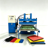 Presse de vulcanisation automatique PLC pour dalles de caoutchouc, machine hydraulique de moulage pour tapis de sol en caoutchouc et tapis de gym