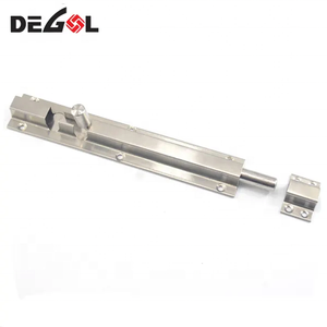 Bullone scorrevole bagno wc capannone qualsiasi serratura della porta della stanza chiusura argento molte dimensioni - Product Image 6