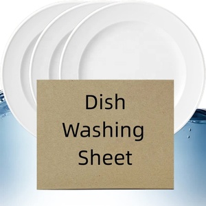 แผ่นล้างจานทรงกลมผงซักฟอกเป็นมิตรต่อสิ่งแวดล้อมแผ่นสำหรับกระทะ - Product Image 3