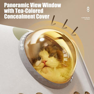 Large Capacity Space Capsule Design Pet Carrier Breathable <b>Backpack</b> for <b>Cats</b> and Dogs - Product Image 4
