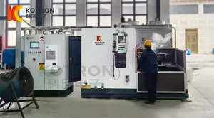 A Complete Set Of CNC Induction Hardening Machine Tools For Shafts And Gears Heat Treatment With High Frequency