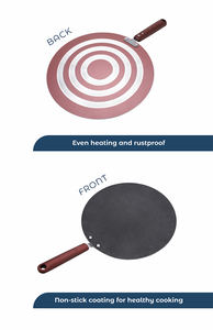 Olla de Aleación de Aluminio de 49*32cm, Sartén Antiadherente Resistente a la Oxidación con Mango de Acero Inoxidable para Cocinar al Aire Libre, Camping y Senderismo - Product Image 6