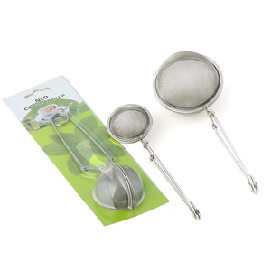 Stainless Steel <b>Tea</b> <b>Infuser</b> Ball With Clamp Reusable <b>Tea</b> Strainer For Brewing <b>Tea</b> - Product Image 1