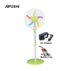 Hỗ trợ tùy chỉnh <span class=keywords><strong>DC</strong></span> năng lượng mặt trời Powered bệ Fan 16 inch tốc độ cao đứng quạt năng lượng mặt trời - Product Image 2