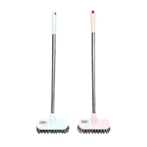 Brosse de nettoyage de sol pour salle de bain, brosse à long manche en nylon pour <span class=keywords><strong>carrelage</strong></span>, outil ménager pour le nettoyage des sols - Product Image 6