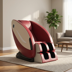 Fauteuil de massage intelligent à prix réduit, avec fonction chauffante, massage shiatsu, relaxation profonde des tissus, inclinable, pour la maison et le bureau - Product Image 1