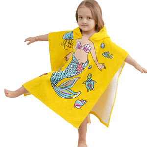 <span class=keywords><strong>Serviette</strong></span> <span class=keywords><strong>de</strong></span> <span class=keywords><strong>bain</strong></span> pour filles <span class=keywords><strong>de</strong></span> 3 à 8 ans Design sirène, <span class=keywords><strong>serviette</strong></span> <span class=keywords><strong>de</strong></span> plage à capuche ultra douce et super absorbante pour enfants, à utiliser pour le <span class=keywords><strong>bain</strong></span>/la plage - Product Image 2