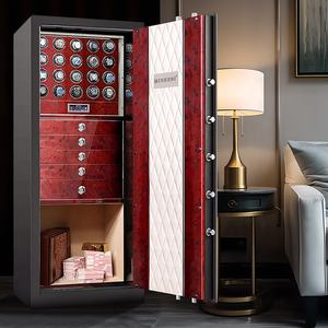 ตู้เก็บนาฬิกา MINEESI 2025 รุ่นใหม่ พร้อมระบบไขลานอัตโ<span class=keywords><strong>น</strong></span>มัติ ป้องกั<span class=keywords><strong>น</strong></span>การโจรกรรม กล่องใส่<span class=keywords><strong>น</strong></span>าฬิกา ปลดล็อคด้วยลาย<span class=keywords><strong>น</strong></span>ิ้วมือ 8 12 20 ช่อง ปรับแต่งได้ - Product Image 2