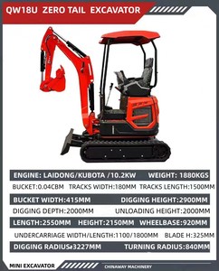 Excavadora de 1.5 Toneladas con Motor de Alto Rendimiento de Excavación e Hidráulica para Agricultura y Construcción Ligera - Product Image 5