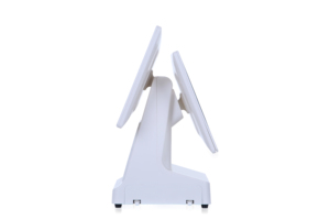 दोहरे डिस्प्ले कैशियर पॉस भुगतान प्रणाली सभी एक टच स्क्रीन पॉस मशीन में बिल्ड-इन 80 मिमी प्रिंटर के साथ - Product Image 3