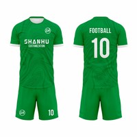 Ensemble Maillot et Short de Football Personnalisé Respirant Anti-boulochage en Polyester Imprimé Vente en Gros Survêtement d'Équipe Qualité Sublimation Design