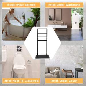 Soporte para silla y sofá Soporte para barra <span class=keywords><strong>auxiliar</strong></span> Riel Cubiertas antideslizantes para personas mayores, adultos y otros <span class=keywords><strong>que</strong></span> necesitan ayuda adicional - Product Image 5