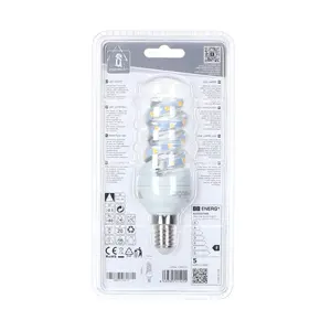 Lampadina LED E14 4.9W, ad alta efficienza energetica, lunga durata; ideale per l'illuminazione domestica e commerciale. - Product Image 3