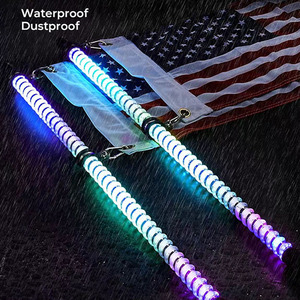 Luz de Látigo COB con Música RGB AUTODRAGONS para <span class=keywords><strong>Side</strong></span> by <span class=keywords><strong>Side</strong></span> con Aplicación y Control Remoto para UTV ATV RZR Polaris SXS Can-Am - Product Image 3