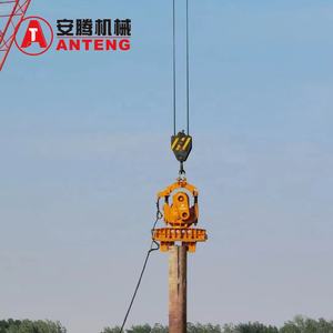 ray dz150a รถขุดพร้อมแผ่นไดรเวอร์เครื่องเจาะเสาเข็ม vibro ค้อน rv-250 ของเครื่องขุดในรถขุด - Product Image 3