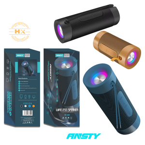 Altavoz Portátil Ansty HF-001 con Bluetooth 5.0, LED, Estéreo, Bajos, Resistente al Agua, 4 Horas de Reproducción, Micrófono Manos Libres, Puertos USB - Product Image 3