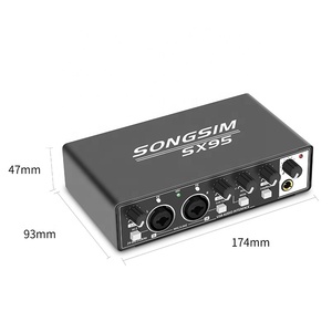 Nouvelle carte son enregistrement édition chanter équipement de diffusion <span class=keywords><strong>en</strong></span> direct doublage téléphone portable ordinateur USB Transmission numérique carte son - Product Image 4