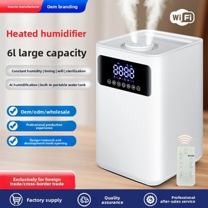 Customized New 6L AI Smart <b>Humidifier</b> Home Silent Bedroom air Purification Indoor AC-powered with Timing Function - Product Image 3