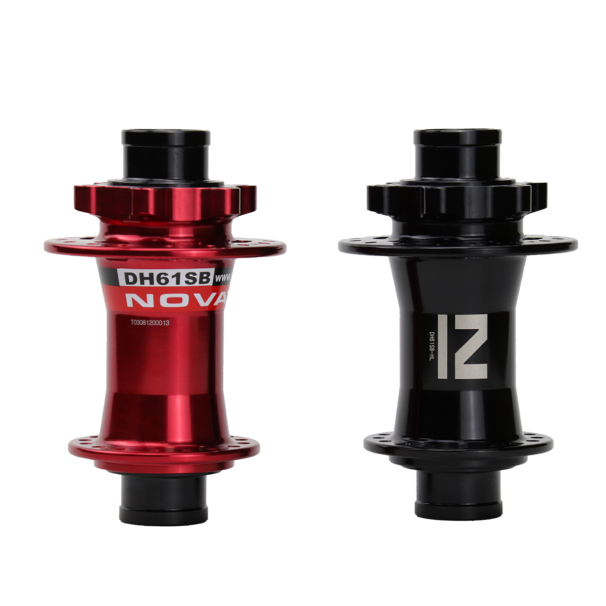Novatec DH61SB 20x110mm Front Hub - 32H/36H Disc Brake MTB Hub for