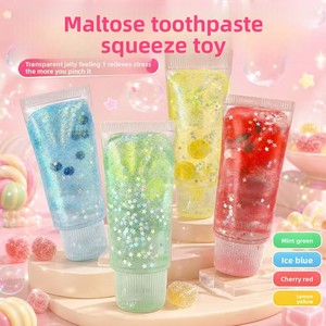 Juguete de Compresión de Maltosa de Rebote Lento Fluid Aurora, Termoplástico Transparente Creativo que Cambia de Forma - Product Image 5