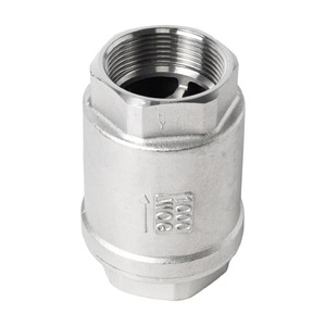 <span class=keywords><strong>Clapet</strong></span> <span class=keywords><strong>anti</strong></span>-<span class=keywords><strong>retour</strong></span> <span class=keywords><strong>vertical</strong></span> manuel en acier inoxydable avec extrémité vissée à ressort <span class=keywords><strong>anti</strong></span>-<span class=keywords><strong>retour</strong></span> - Product Image 3