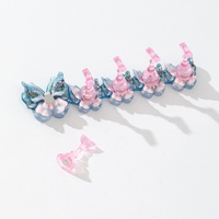Nouveauté 2027 : Support pour faux ongles papillon, base laser aurora translucide, pour la pratique des longs faux ongles – Meilleures ventes