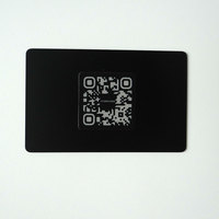 Carte de membre REERFID CR80 213/215/216 avec puce NFC, en acier inoxydable 304/cuivre noir/doré, étanche, protocole ISO 14443A
