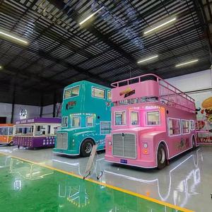 Autobús de Dos Pisos Convertible Recién Lanzado, Autocaravana con Licencia Oficial, <span class=keywords><strong>Caravana</strong></span> de Restaurante Estilo Americano - Product Image 3