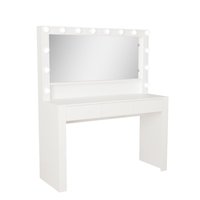 Coiffeuse led avec miroir, nouveau meuble de chambre à coucher, lampe moderne avec miroir, coiffeuse