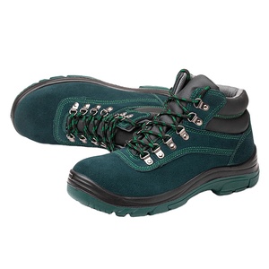 Botas de Seguridad Industriales con Puntera de Acero, Cuero Genuino, Corte Alto y Medio, Ligeras, para Obras de Construcción, Almacenes de Petróleo - Product Image 3