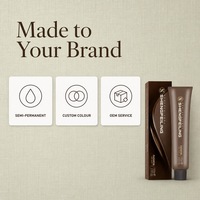 Jiaying Marque OEM Naturel Semi-Permanent Cheveux Teinture Couleur Crème Personnalisable Semi-permanent Cheveux Teinture Crème