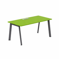 Bureau de direction moderne en bois réglable avec revêtement en poudre époxy durable, table de bureau pour directeur ou superviseur avec tiroir à dossiers