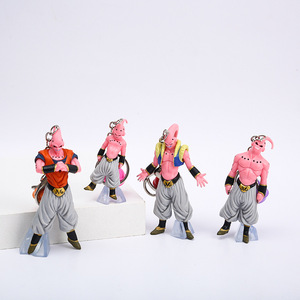 8 unids/set 8CM dragón Majin <span class=keywords><strong>Buu</strong></span> bola dibujos animados Anime PVC figura llavero recoger DBZ japonés De figura - Product Image 3