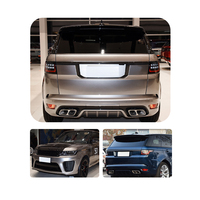 Kit de Carrocería Estilo SVR 2022 para Range Rover Sport 2014-2017, Faros LED de Alta Calidad, Instalación sin Pérdidas, Plug and Play
