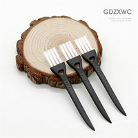 Brosse de nettoyage de fentes à extrémité pointue, petite, 84 mm, qualité alimentaire, mini-brosse, gadget de nettoyage de cuisine, 11 couleurs, noir, blanc, brosse pour clavier